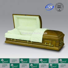 LUXES Provincial Funeral Casket American Hot Sale Wooden Coffin